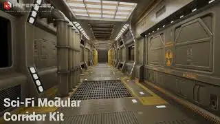 Sci-Fi Modular PCG corridor kit (HC NFS)