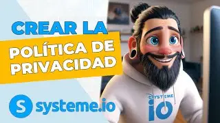 Crear la POLÍTICA DE PRIVACIDAD para tu sitio web con Systeme IO