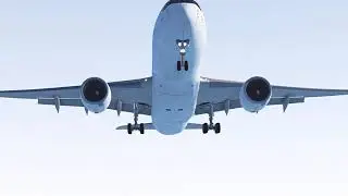 Infinite Flight A350 CROSSWIND Landing
