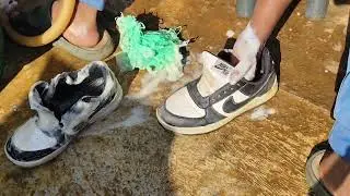 Dirty Shoes to Brand New 😱 | Shoe Cleaning Transformation