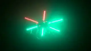 Tarot 680 pro with GotheliRC.com S800 LEDS