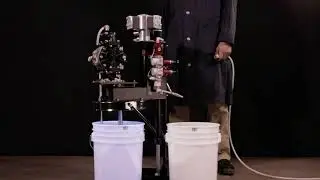 Autoquip Automation 5 Gallon Pail Ergonomic High Efficiency Elevator Agitator Mixer