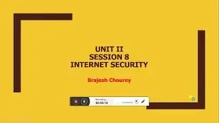 Internet Security