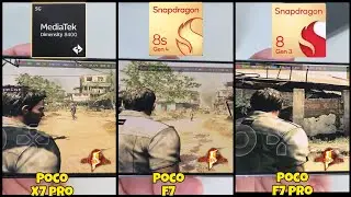 INCR&Iacute;VEL GAMEFUSION JOGANDO RESIDENT EVIL 5 DE PC NO POCO X7 PRO VS POCO F7 PRO VS POCO F7 