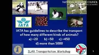 Transporting Live Animals: An Interactive Session (Bruce Kennedy, C. Ford Morishita)