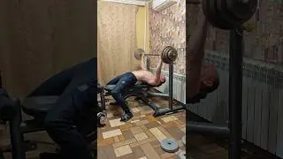 Жим 110 кг на максимум (третий рабочий)