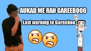 Last warning to GAREEBOOO || PUBG mobile