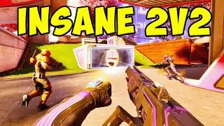 Splitgate 2 Alpha 2v2 VS Macro and Staycation (splitgate 2 Pro Gameplay)
