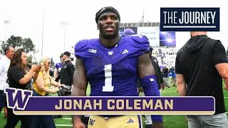 Spotlighting Jonah Coleman | Washington Football | The Journey
