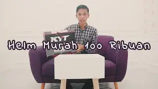 Unboxing Helm Murah 100 Ribuan ARL Half Face Putih