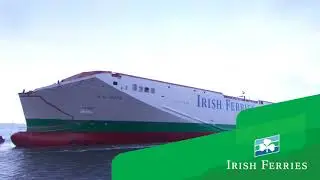 Watch the W.B. Yeats Enter the Water for the First Time