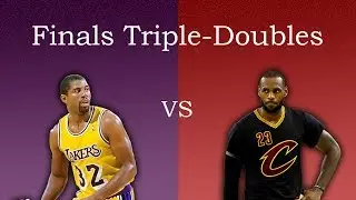 Finals Triple Doubles - Magic vs. LeBron