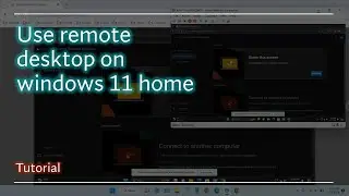 Как использовать удаленный рабочий стол в Windows 11 Home