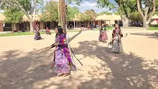 BOW AND ARROW DANCE  - RYDEL LARGO DANCE GROUP (Navajo) -INDIAN VIILLAGE &ndash; ExpoNM,. NM State Fair