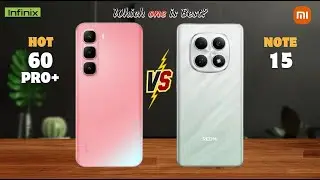 Infinix Hot 60 Pro Plus vs Redmi Note 15 4G⚡full Details