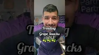 Frozen Crispy Grape Trend🤯 #shorts #food #trending