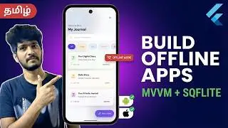 Build Production-Ready Offline Apps with Flutter 🔥 (Tamil)
