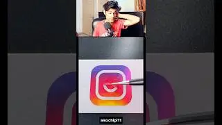 How to draw Instagram logo!