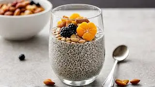 Ultimate Dry Fruit Milkshake Chia Pudding Recipe!