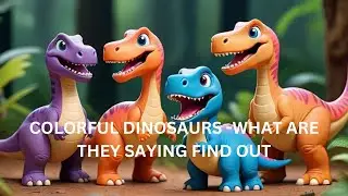 🦕 Fun Dinosaur Adventure! explore easy to learn Dino Names - Song for Kids & Toddlers -kids songs🎶