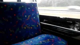 *THRASH* A&A coaches Volvo Olympian RH (T457 KDM) Route X28