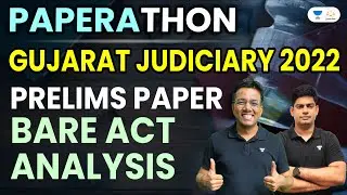 GJS PRE 2022 | Bare Act Analysis | l Tansukh Sir | Linking Laws