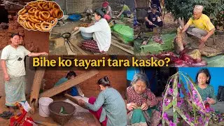 Bihe ko tayari hai sathi haruu!#villagevlog #rurallife
