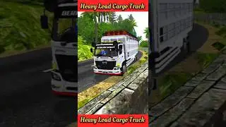 Heavy Load Transport Simulator #shorts #youtubeshorts #truck #short #truckdriving