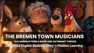 The Bremen Town Musicians &ndash; Simplified English Bedtime Story + Passive Learning
