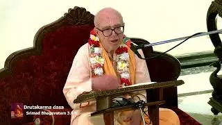Drutakarma Prabhu - SB 3-8-6 - 9-22-22