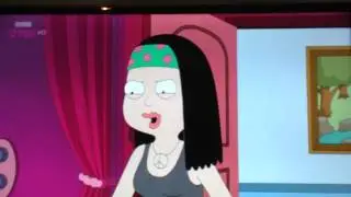 American Dad! Hayley Beats Up Snot