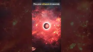 What Happens Inside a Supernova  #universe #supernova