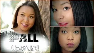 TOP 5 FALL LIPSTICKS!