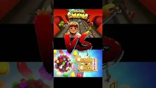 Subway Surfers VS Candy Crush #shorts