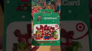 LEGO Super Mario Target Gift Cards