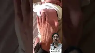 Tummy massage for gassy babies. #babyshorts #baby #babycare #newborn