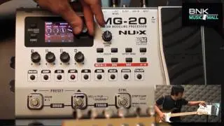 Test    Nux MG 20 Multi Effect   By Pop Woravit