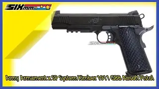 [Army Armament] x SP System Kimber 1911 GBB Airsoft Pistol