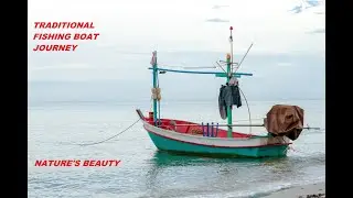 Morning Sunrise during Traditional Fishing Boat Journey