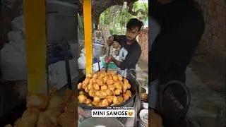 MINI SAMOSE😍 | Indian street food #shorts