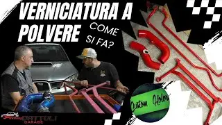 Verniciamo a polvere antirollio ed aspirazione ! Custom Color Subaru Impreza Wrx Hawkeye EJ25
