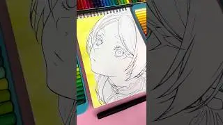 Frieren side profile line art ✨ #anime #frieren