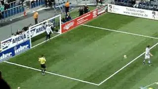 Das entscheidende 9-Meter-Schie&szlig;en beim Harder13-Cup 2010