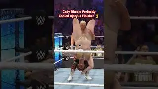 Cody Rhodes Perfectly Copied #Ajstyles #Finisher #codyrhodes #niajax #wwe2k25 #w2k25 #wwe2k25game