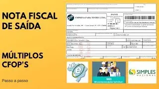 NFe 4.0 SEBRAE - Nota Fiscal com m&uacute;ltiplos CFOPs.