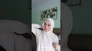 10 seconds Lazy shawl tutorial.