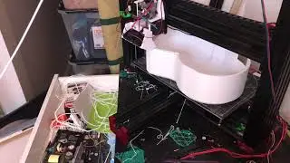 Printing PETG with the E3D Supervolcano. Also new encoder PCBs!