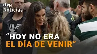 DANA: VECINOS DE PAIPORTA piden RESPUESTAS al REY FELIPE VI y la REINA LETIZIA | RTVE Noticias
