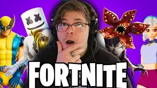 Реакция игрока, не играющего в FORTNITE, на ВСЕ трейлеры/ролики и видеоролики кроссоверов (Marvel...