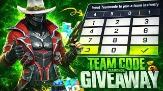 🔴[ LIVE Teamcode diamond giveaway free fire live 😮!!!
